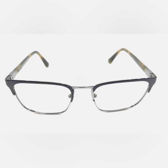 PRADA Matte Black/Silver Eyeglasses Frames - Picture 2 of 11